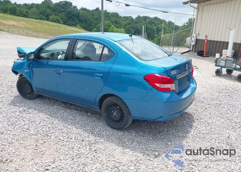 2020 Mitsubishi Mirage G4 Es z USA, uszkodzony, nr VIN ML32F3FJ0LHF07761